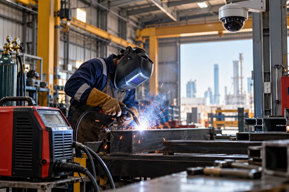 Welding work and equipment